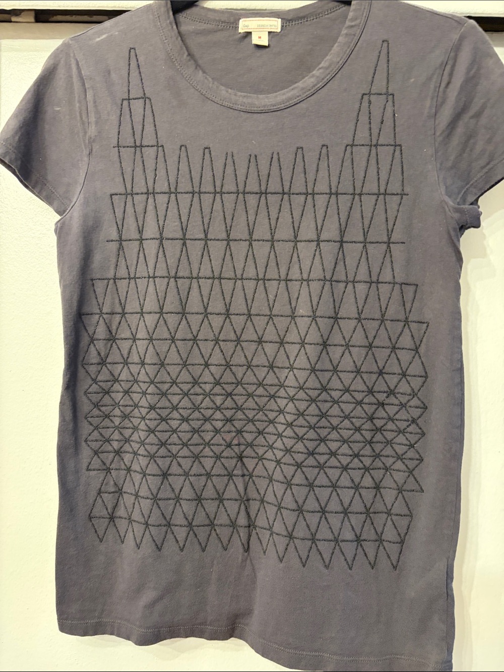 GAP Charcoal Crewneck Tee